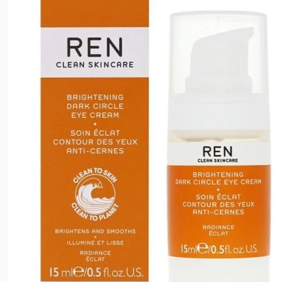 REN BRIGHTENING DARK CIRCLE EYE CREAM NEW FULLSZ - Picture 1 of 15